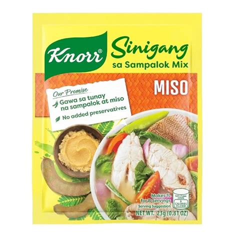 Knorr Sinigang Sa Sampalok Mix Miso 23g Starry Kent