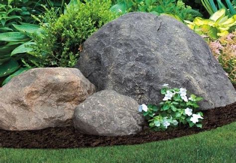 Landscaping With Large Rocks Landscaping With Boulders Large Backyard Landscaping Mailbox