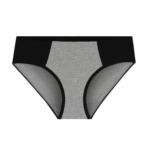 Femmes Couleur Unie Patchwork Mémoires Culottes Sous Vêtements Culottes Bikini Slip ZUIHAO