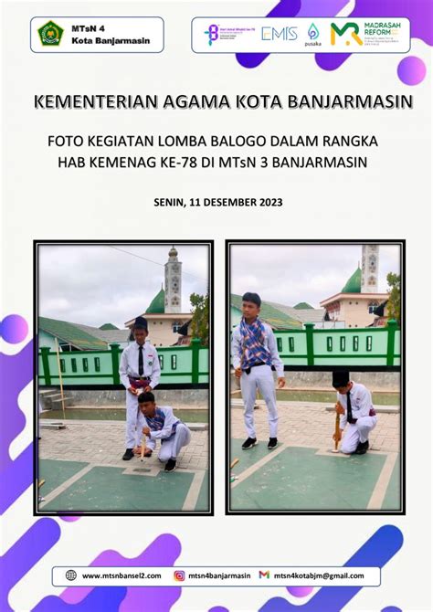 Lomba Mts Se Kota Banjarmasin Dalam Rangka Memeriahkan Hari Amal Bakti