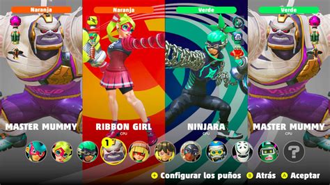 Análisis de ARMS para Nintendo Switch 3DJuegos