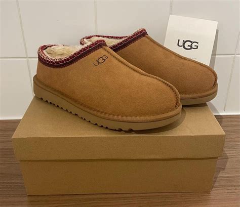 Ugg Tasman Slipper Dupe Chestnut All Sizes Etsy Uk