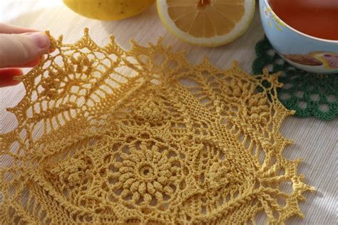 PDF Sharon Doily Crochet Pattern Designed By Olga Shalaeva Gull808