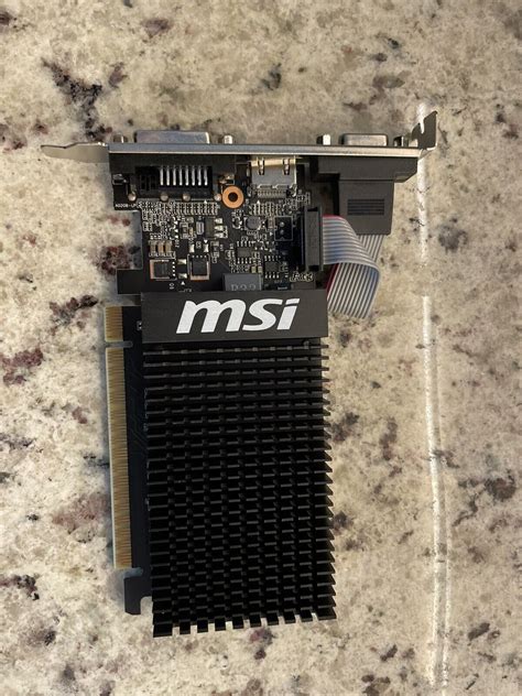 Msi Nvidia Geforce Gt Gb Ddr Graphics Card Gt Gd H Lpv