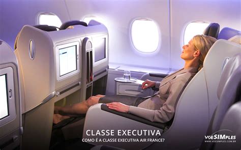 Como A Classe Executiva Air France Voe Simples