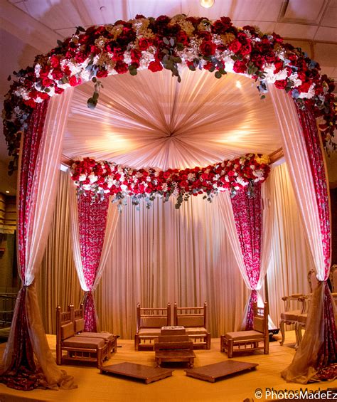 Hindu Bengali Wedding Mandap Designs