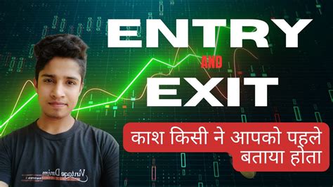 How To Find Right Entry And Exit Point In Nifty And Banknifty Option