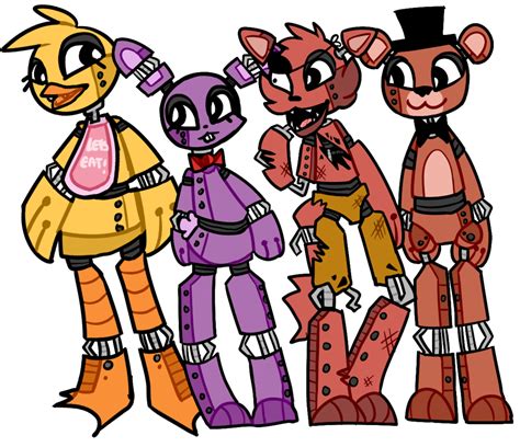 Fnaf Characters Drawings | Free download on ClipArtMag