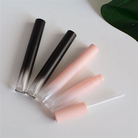 Ml Pink Color Round Empty Lip Gloss Tubes Container Matte Etsy