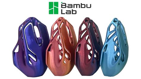 PLA DUAL COLOUR SILK Filament Showcase Bambu Labs Two Tone Magic