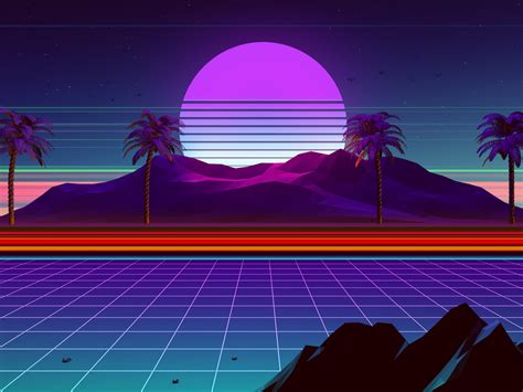 1600x1200 Retro Wave 4k Wallpaper,1600x1200 Resolution HD 4k Wallpapers ...