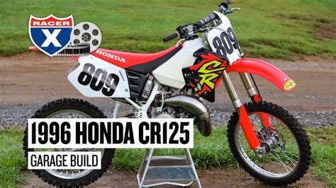 2022 Honda Crf250r Project Bike Garage Build Bike Build And Test