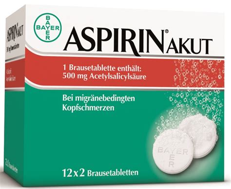 Aspirin Akut Brausetabletten Online Kaufen Bei Apothekenbote At