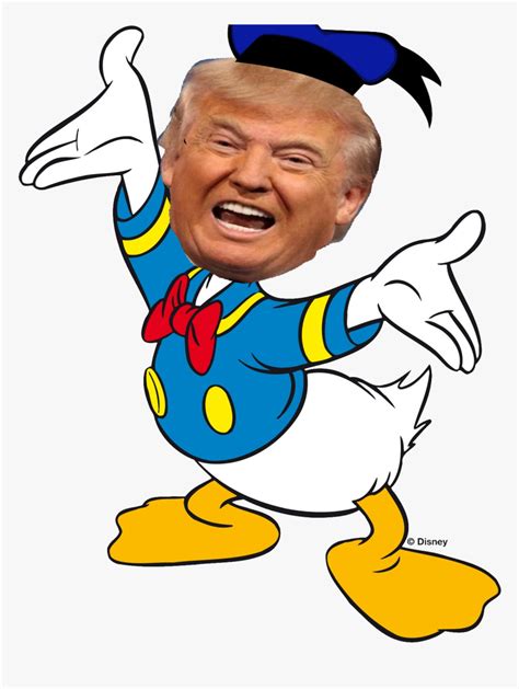 Donald Trump Duck By - Donald Duck Mlg, HD Png Download , Transparent ...