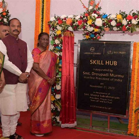 President Inaugurates Skill Training Centre And Engages With Students