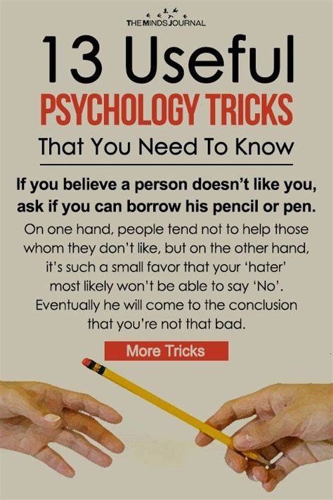 13 useful psychology tricks that will make your life easier – Artofit