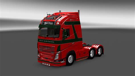 Volvo Fh By Ohaha Van Der Gun Skin Ets Mods Euro Truck