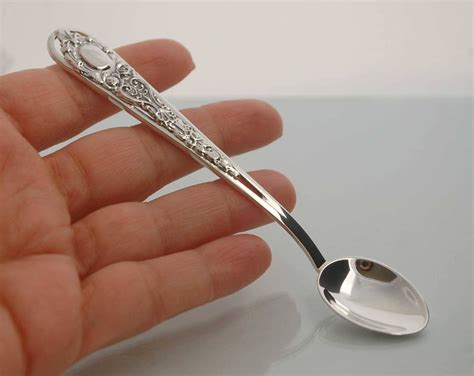 Sterling Silver Baby Spoon New Sterling Silver Spoon Etsy