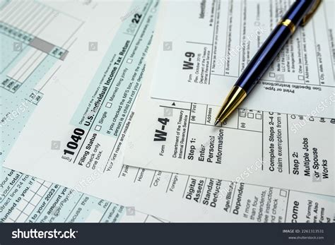 blank tax form    stock photo  shutterstock