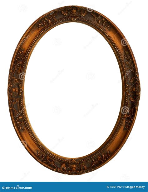 Oval Decorative Picture Frame Stock Photography Image 4751592