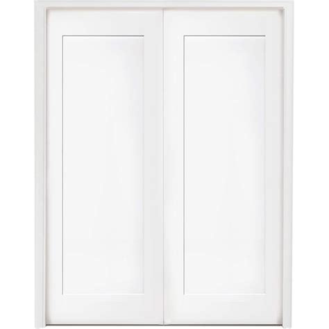 Steves Sons In X In Panel Primed White Shaker Solid Core