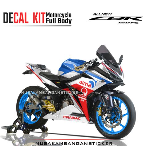 Decal Sticker Kit Honda Cbr R All New Liveri Alma Pramac