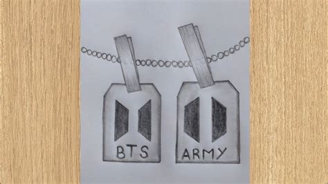 Bts Army Drawing Easy Step By Stepbts Army Drawingbts Logo Drawingbts Logo Drawing With