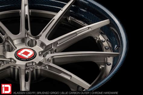 Klassen Id Wheels Cs R Forged Modular Brushed Grigio