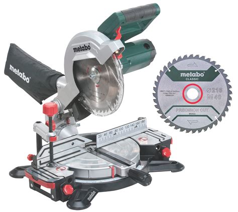 Ingletadora METABO KS216M LASERCUT 1100W Disco 216 Mm Leroy Merlin