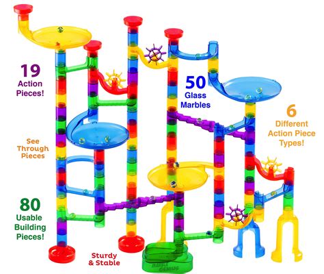 Mua Marble Genius Marble Run Starter Set 130 Complete Pieces Free