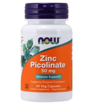 Zinc Picolinate Mg Vcaps Now Foods Now