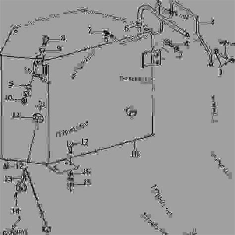 LEFT-HAND FUEL TANK WITH PIPE - TRACTOR John Deere 7520 - TRACTOR ...