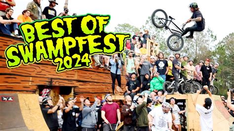 The Wildest Event In Bmx Best Of Swampfest 2024 Youtube