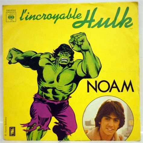 The Incredible Hulk - Mini-LP Record - Original French TV series ...