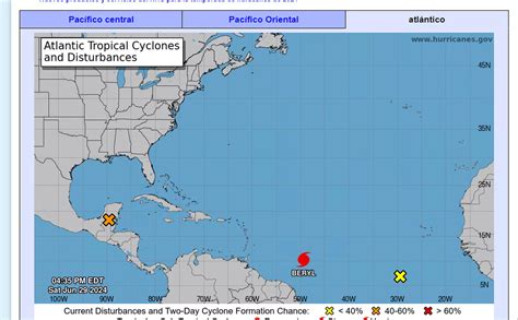 Beryl Ya Es Huracán Categoría 1 Esta Es Su Posible Trayectoria