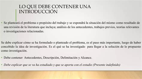 Pp Unidad Ix Partes De Un Informe Final De InvestigaciÓn En Formato De