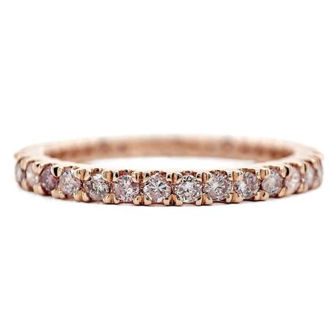 No Reserve Price Carat Pink Diamonds Ring Kt Pink Gold