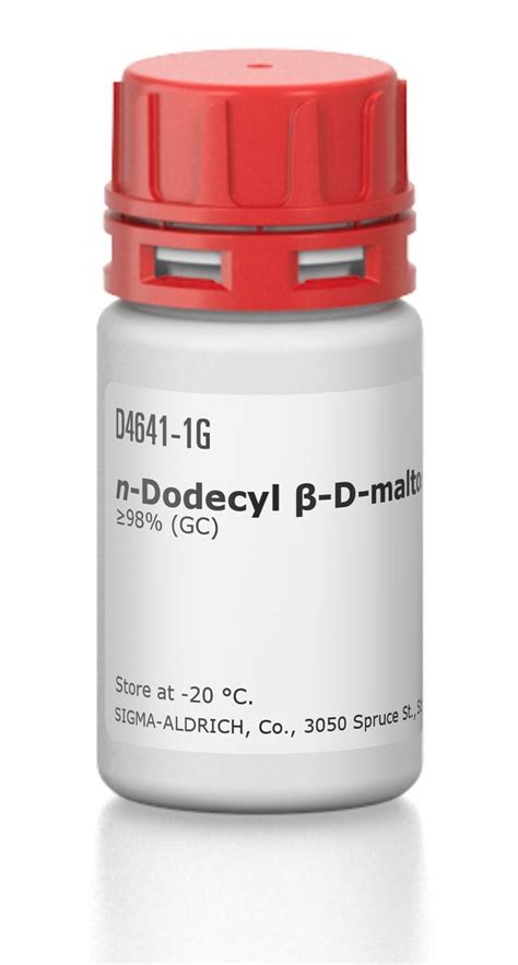 N DODECYL B D MALTOSIDE ECYL B D MALTOSIDE Merck Life Sciences Thailand