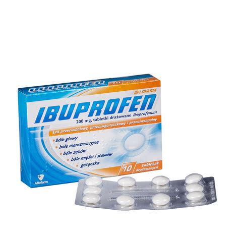 Ibuprofen Aflofarm 200 Mg 10 Tabletek Drmaxpl