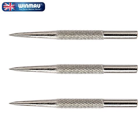 Winmau Steel Tip Knurled Points Wechsel Spitzen Dart Point Verschied