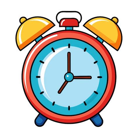 Alarm Clock Clipart Vector Premium Ai Generated Vector