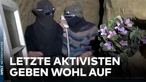 Ringen Um L Tzerath Entschieden Letzte Zwei Aktivisten Wollen Tunnel