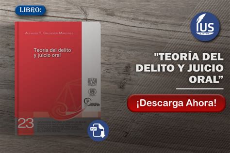 Libro Teoría Del Delito Y Juicio Oral Ius Latin