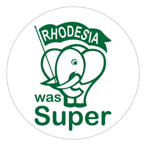 Rhodesia Was Super Stickers 0113 Rhodesian Ebay