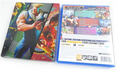 Street Fighter Steelbook Ps Konsolipelit Retrogame Tycoon