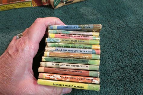 1947 Walt Disney S Tiny Movie Stories Tiny Golden Book Library Boxed Set Of 12 3925761920