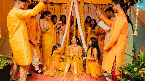 Haldi Ceremony Dresses For A Vibrant Celebration Outfit Wrap