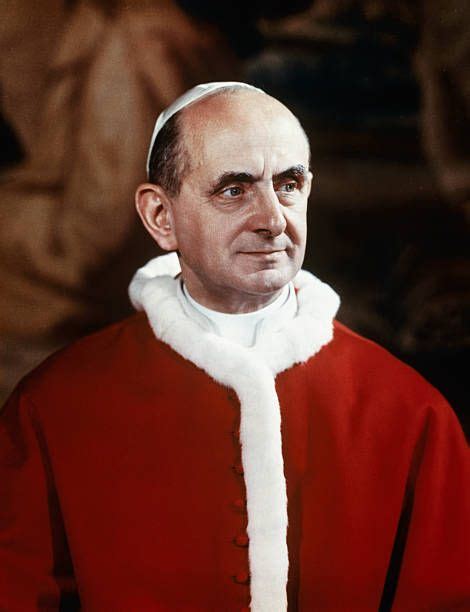 Pope Paul Vi Photos And Premium High Res Pictures Pope Pope Pius X