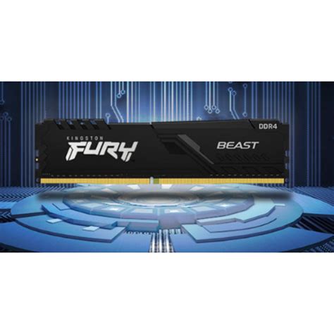 金士顿 Kingston Fury 16gb Ddr4 2666 台式机内存条 Beast野兽系列 骇客神条