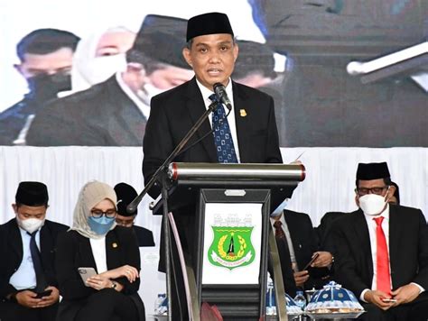 Puncak Hut Pinrang Ke Ketua Dprd Pinrang Bacakan Sejarah Singkat